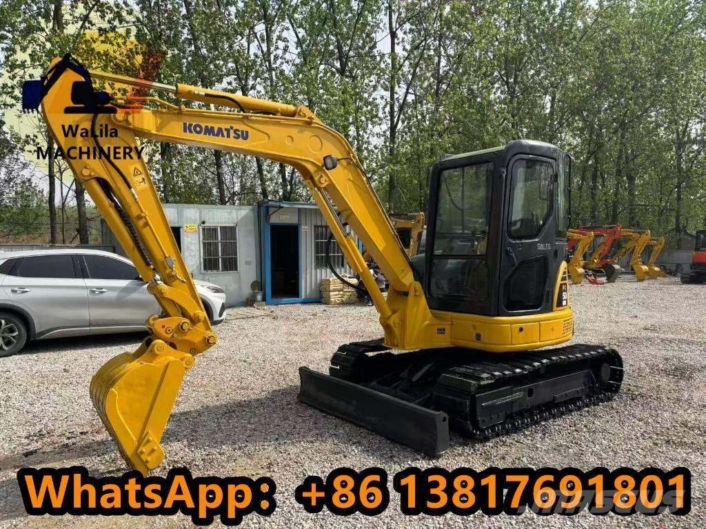 Komatsu PC 50 MR-5 Mini ekskavatörler, 7 tona dek