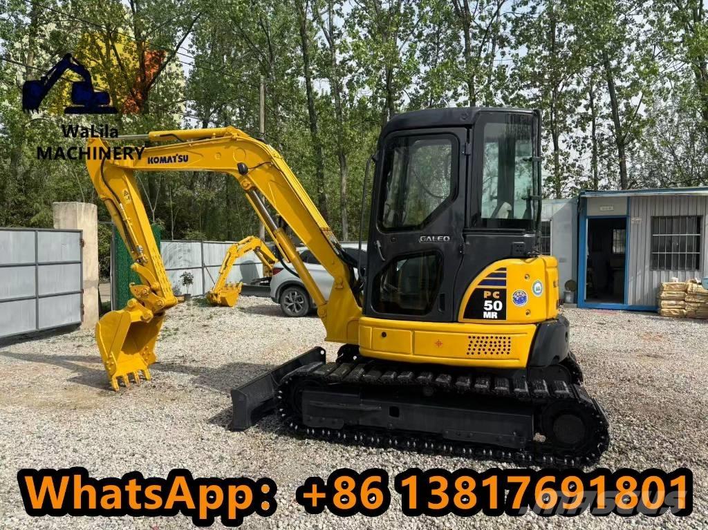 Komatsu PC 50 MR-5 Mini ekskavatörler, 7 tona dek