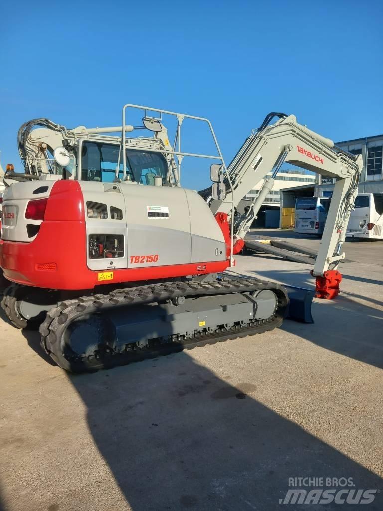Takeuchi TB2150 Paletli ekskavatörler