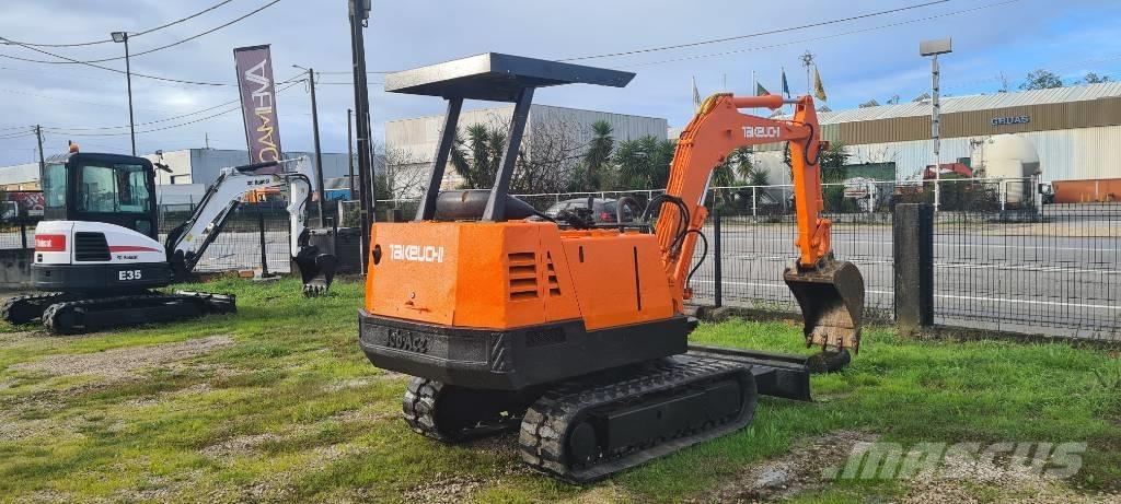Takeuchi TB 250 Mini ekskavatörler, 7 tona dek
