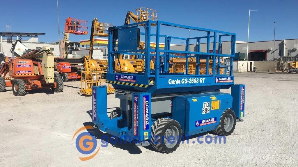 Genie GS 2668 RT Makasli platformlar