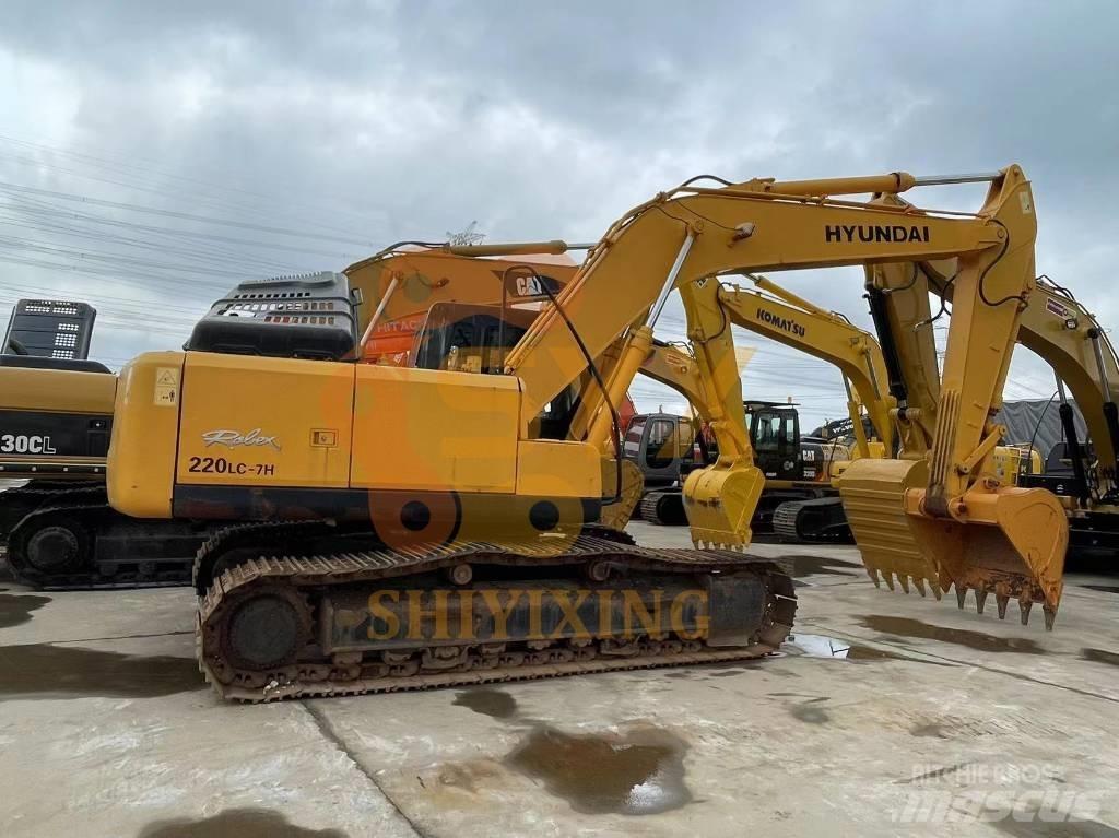 Hyundai Robex 220-7 Paletli ekskavatörler