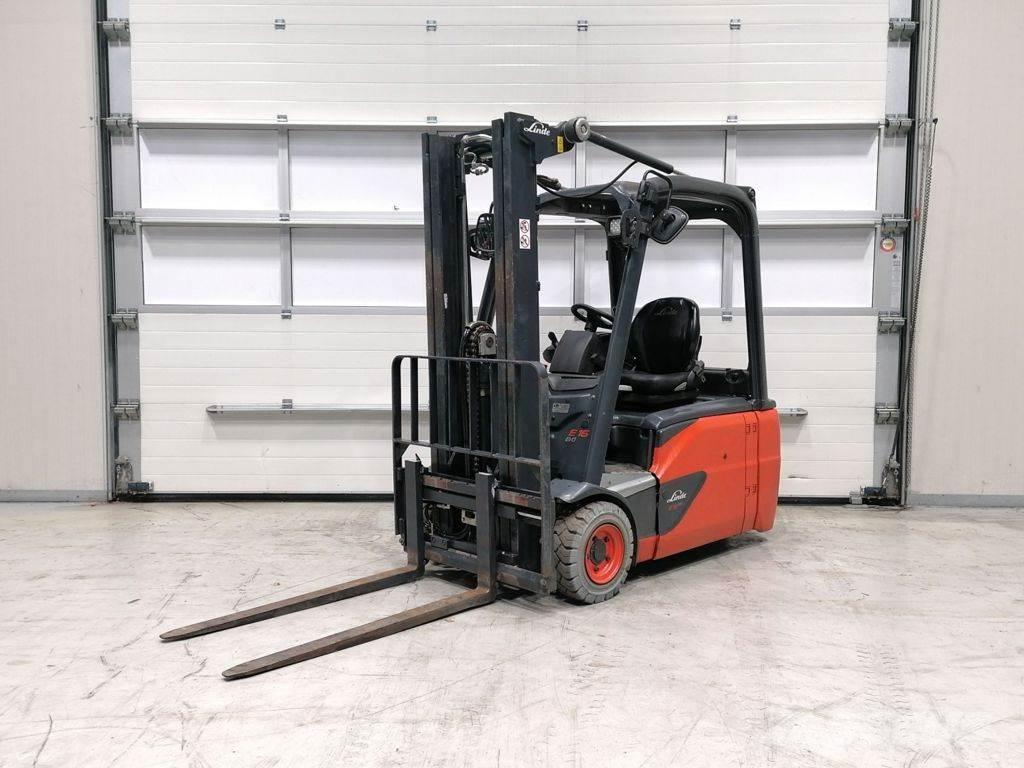 Linde E16L-02 Elektrikli forkliftler