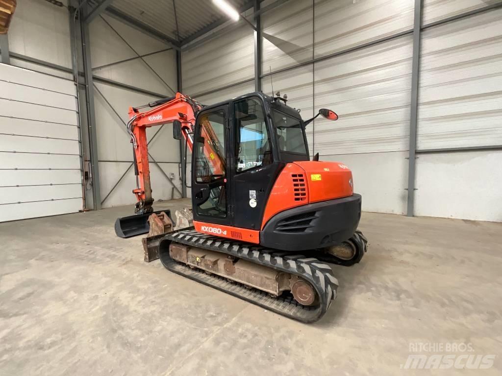 Kubota KX 080-4 Midi ekskavatörler 7 - 12 t