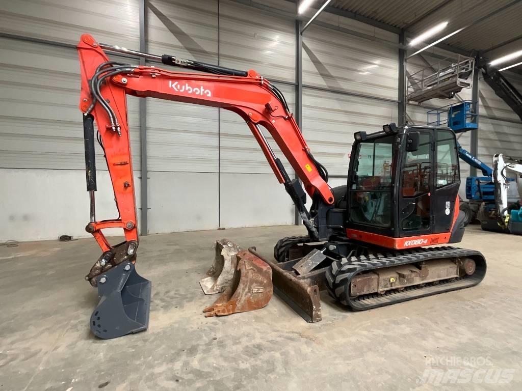Kubota KX 080-4 Midi ekskavatörler 7 - 12 t