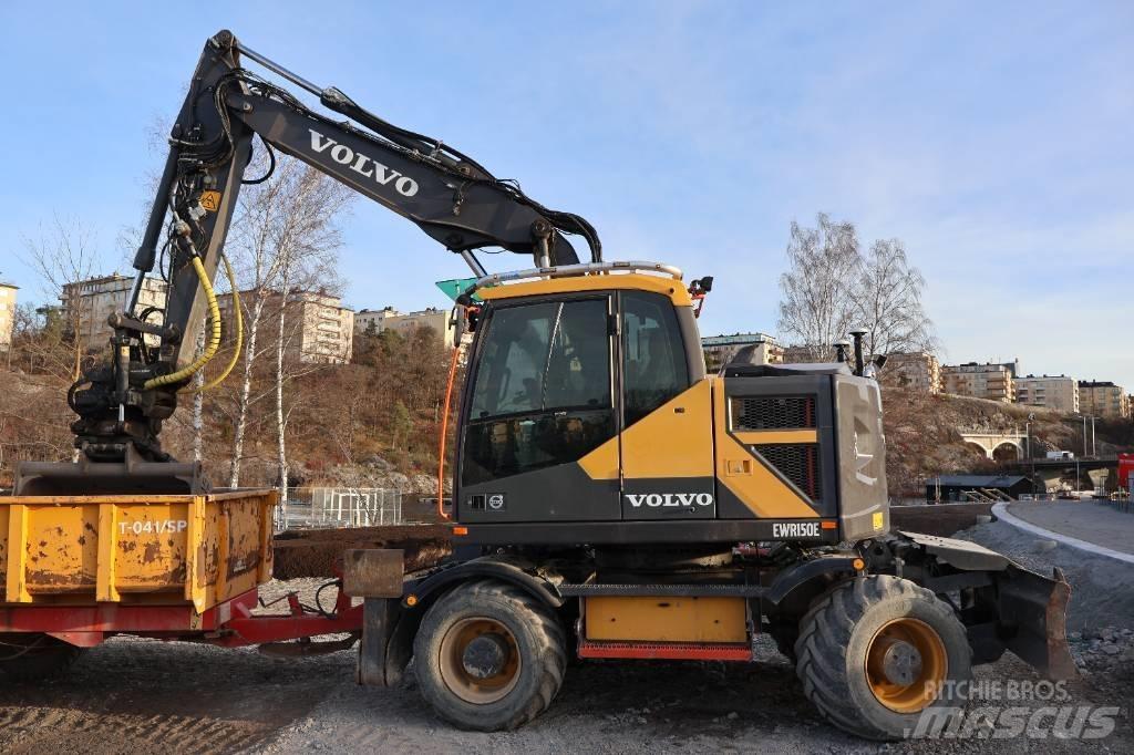 Volvo EWR 150 E Lastik tekerli ekskavatörler