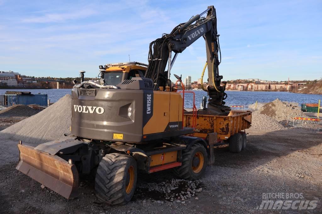 Volvo EWR 150 E Lastik tekerli ekskavatörler