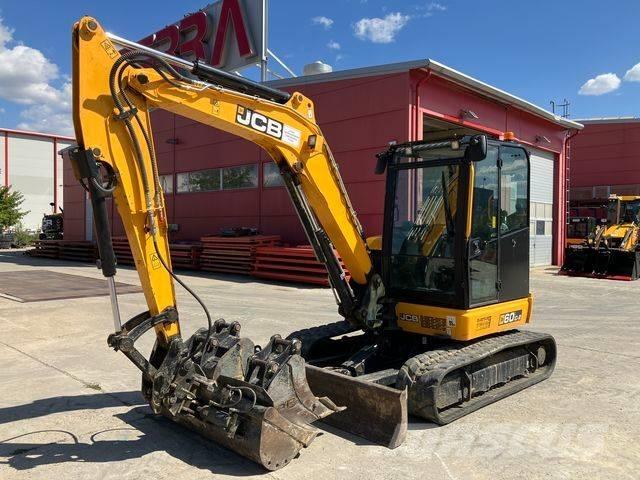 JCB 60 C-2 Mini ekskavatörler, 7 tona dek