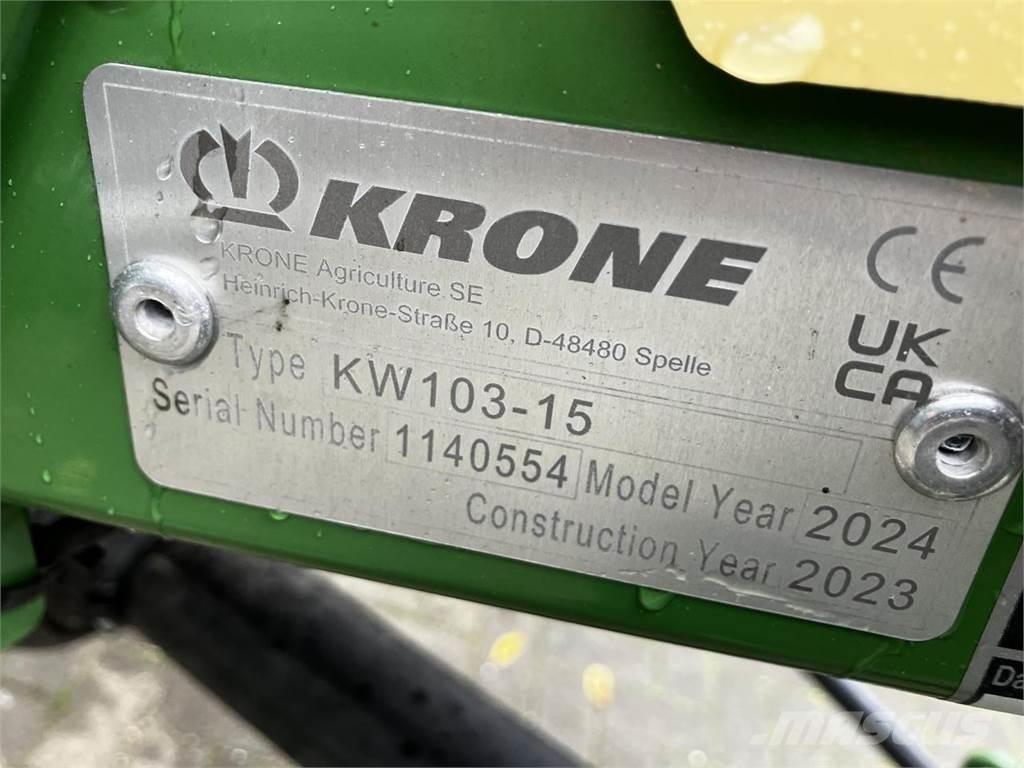 Krone Vendro 1020 Kombine tirmiklar