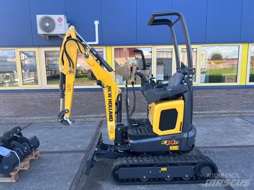 New Holland E 14 D Mini ekskavatörler, 7 tona dek