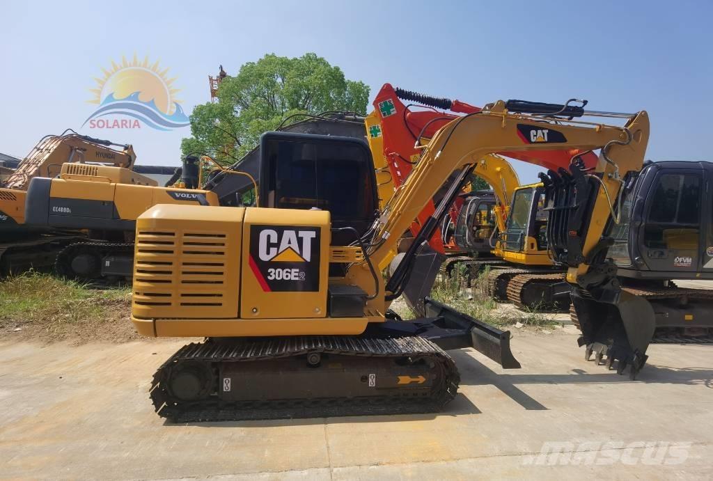 CAT 306 E2 Mini ekskavatörler, 7 tona dek