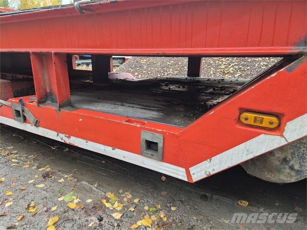 Bodex 4 AXEL Low loader yari çekiciler
