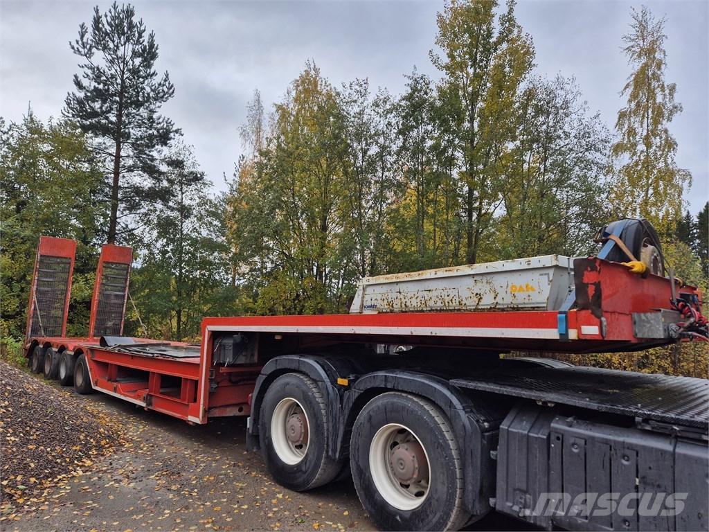 Bodex 4 AXEL Low loader yari çekiciler