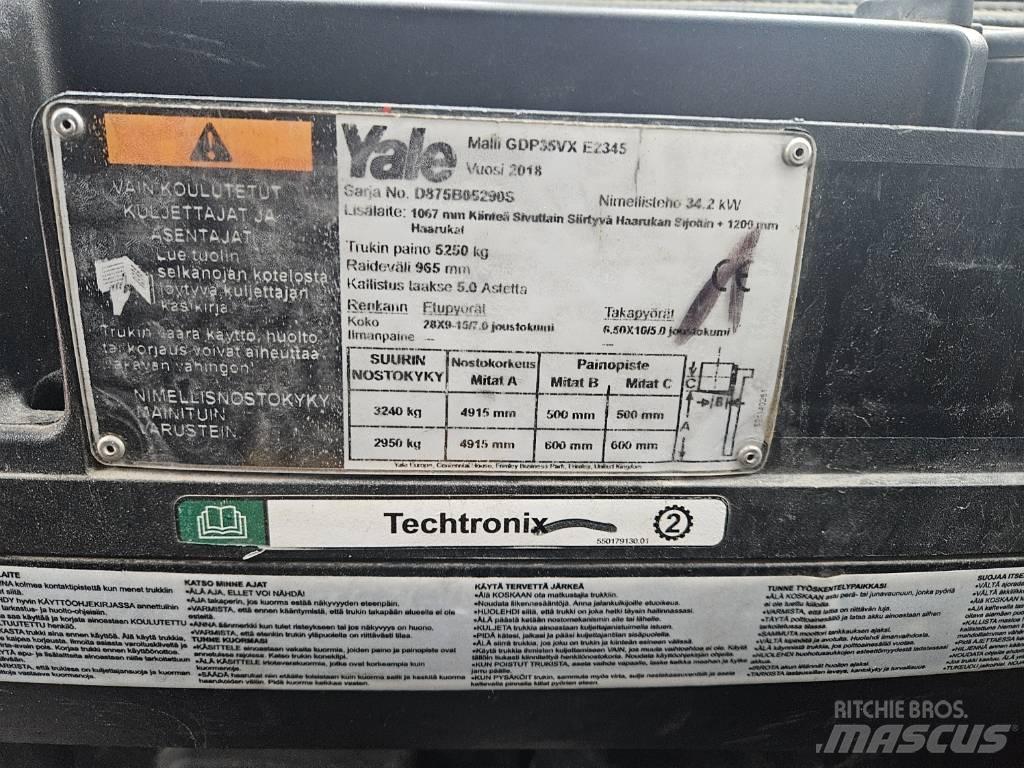 Yale GDP 35 VX Dizel forkliftler