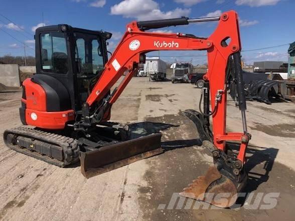Kubota U 35-4 Mini ekskavatörler, 7 tona dek