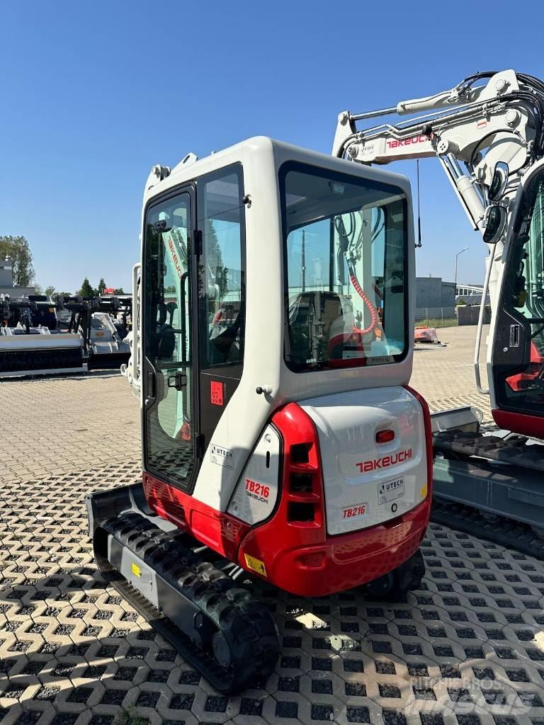 Takeuchi TB216 V0 Mini ekskavatörler, 7 tona dek