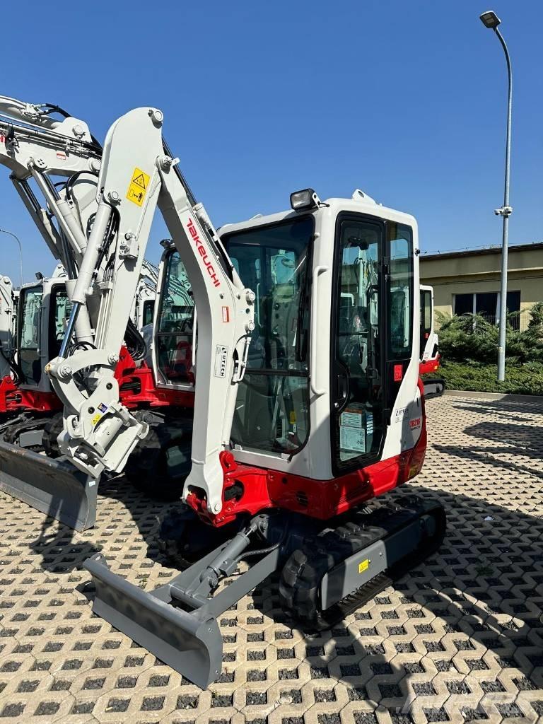 Takeuchi TB216 V0 Mini ekskavatörler, 7 tona dek