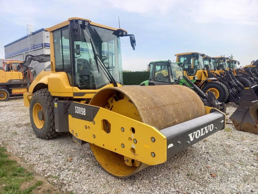 Volvo SD 115 B Tek tamburlu silindirler