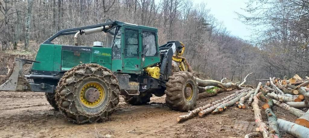Timberjack 360 Sürütücüler