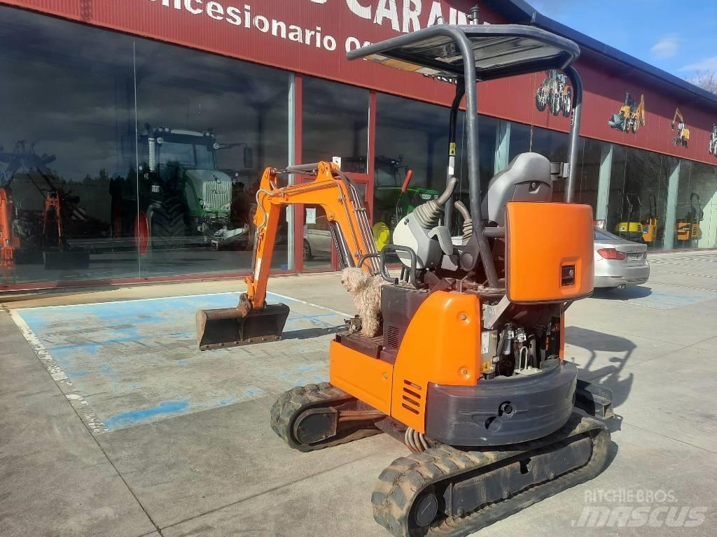 Hitachi ZX19U-5A Mini ekskavatörler, 7 tona dek