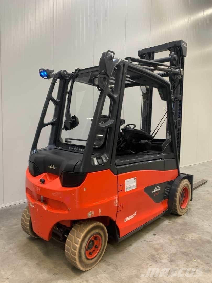 Linde E50HL Elektrikli forkliftler