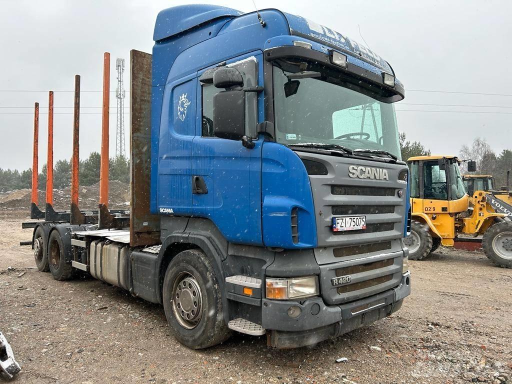 Scania R 420 Tomruk kamyonlari