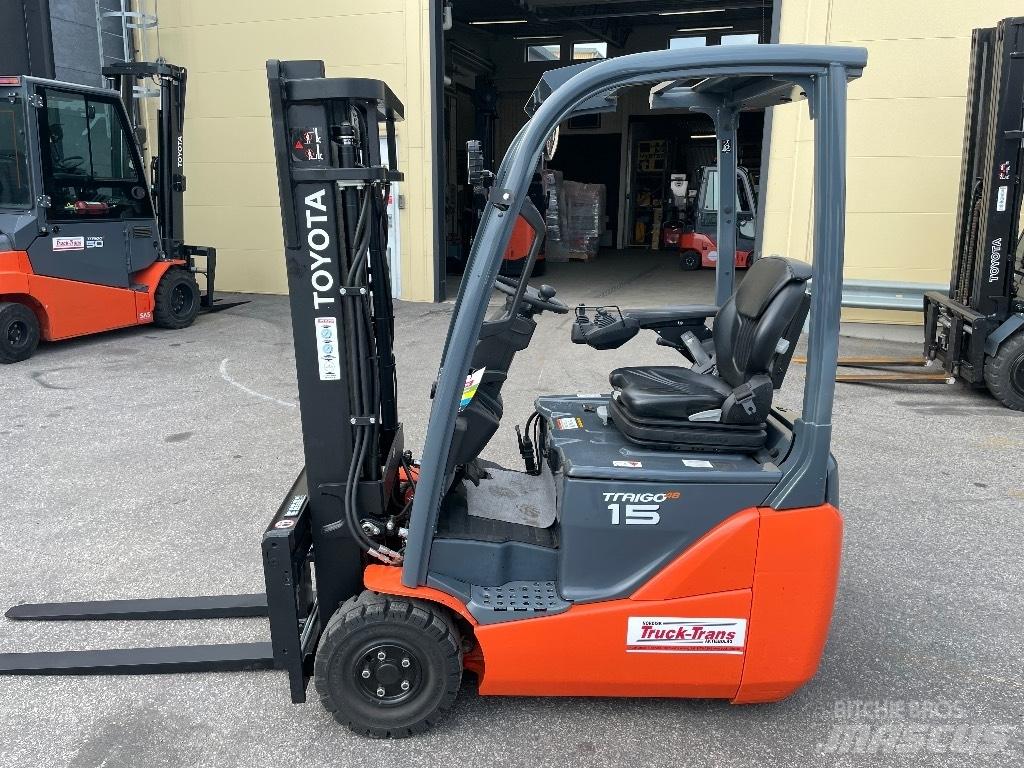Toyota 8FBE15T Elektrikli forkliftler