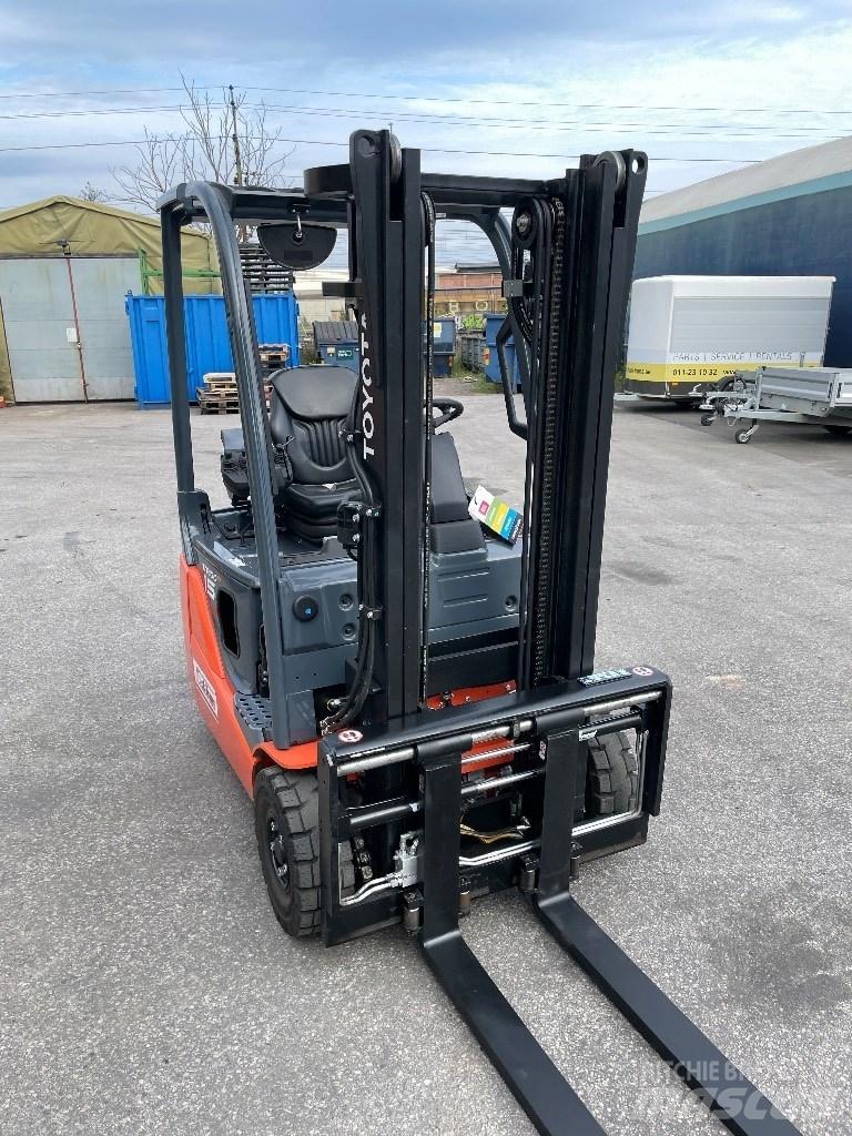 Toyota 8FBE15T Elektrikli forkliftler