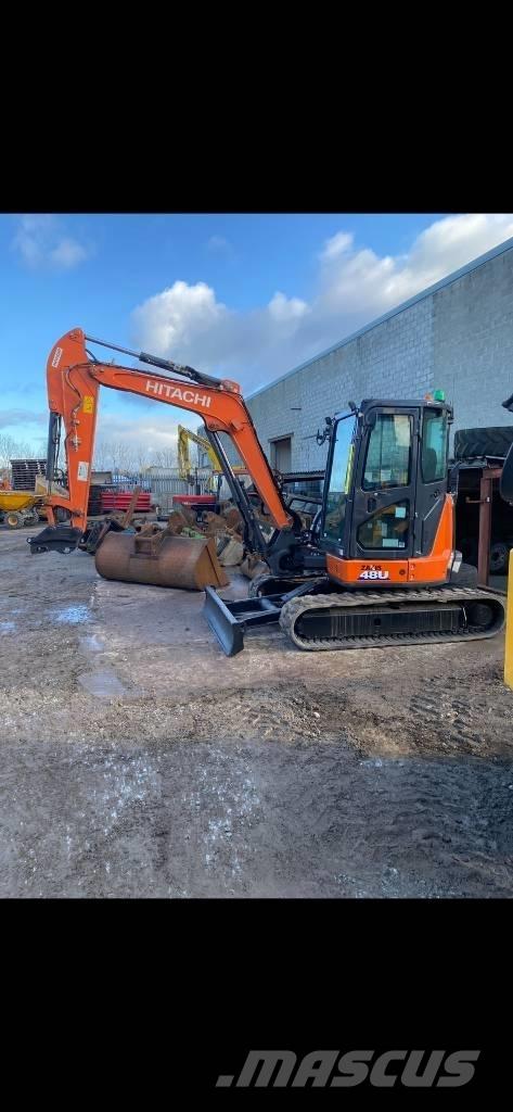 Hitachi 48U-6 Mini ekskavatörler, 7 tona dek
