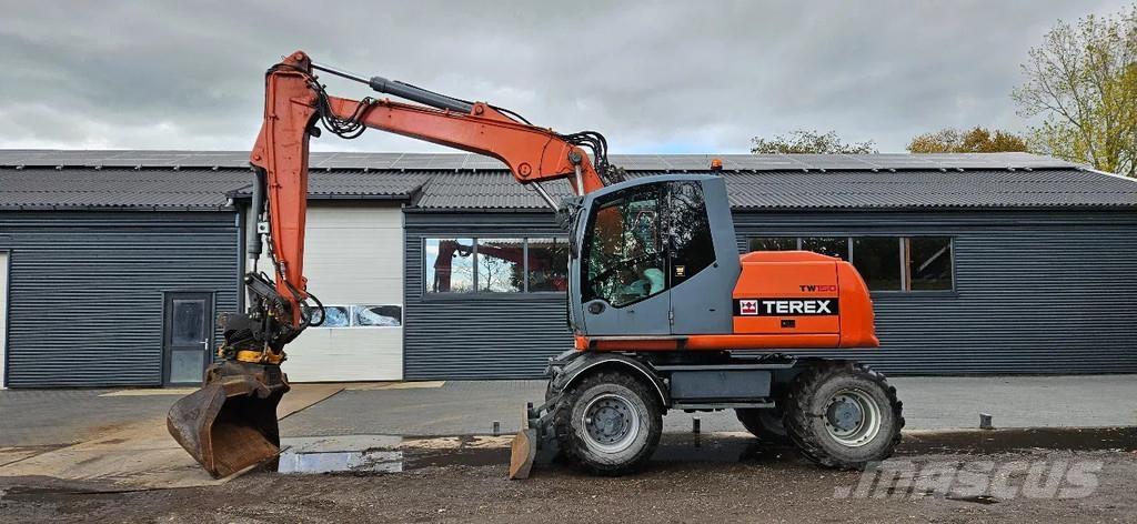 Terex TW 150 Lastik tekerli ekskavatörler