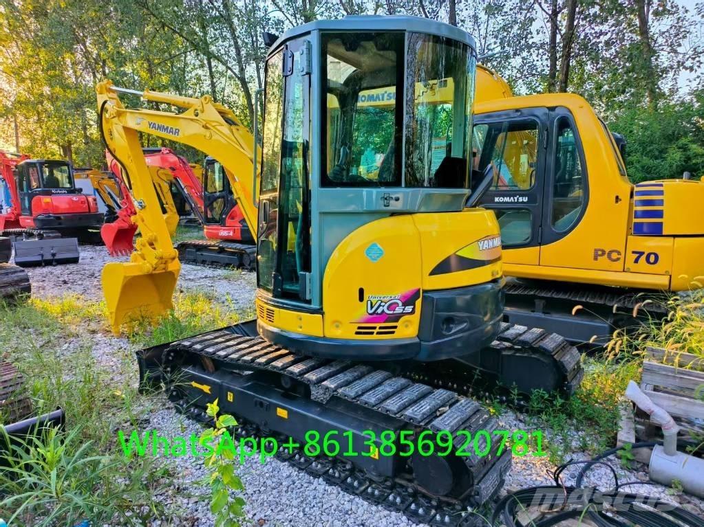 Yanmar Vio 55 Mini ekskavatörler, 7 tona dek