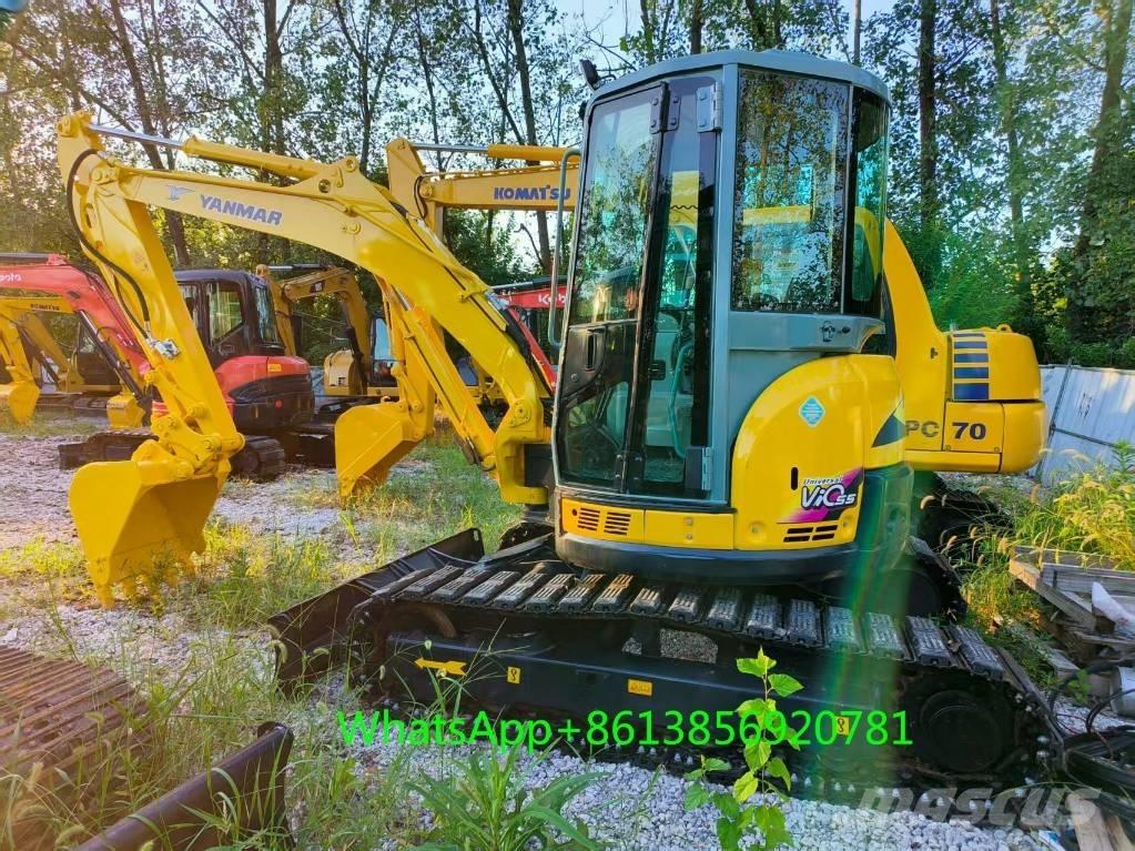 Yanmar Vio 55 Mini ekskavatörler, 7 tona dek