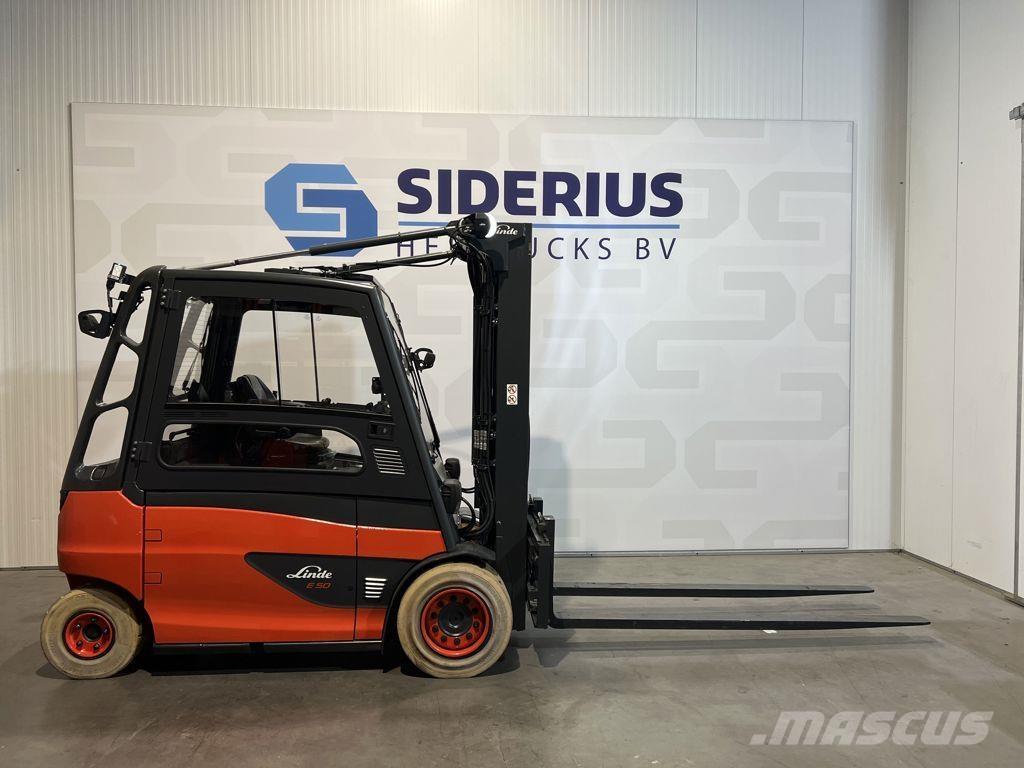 Linde E50HL-01 Elektrikli forkliftler