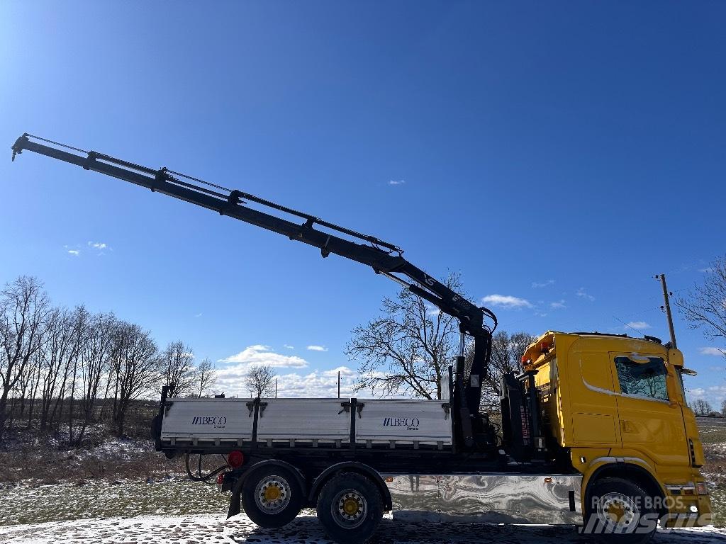 Scania R 440 Araç üzeri vinçler
