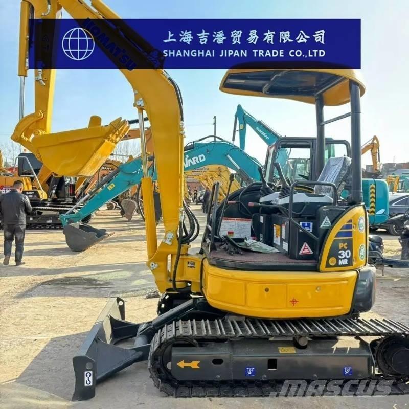 Komatsu PC 30 MR Mini ekskavatörler, 7 tona dek