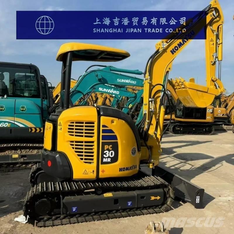 Komatsu PC 30 MR Mini ekskavatörler, 7 tona dek