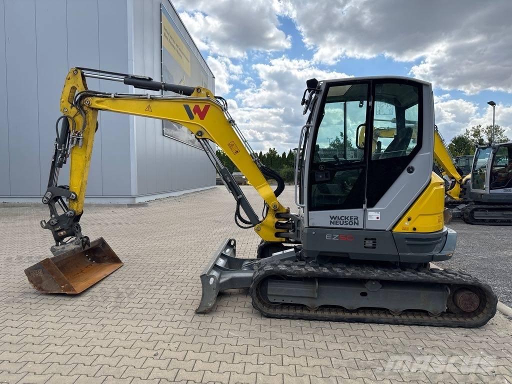 Wacker Neuson EZ50 Paletli ekskavatörler