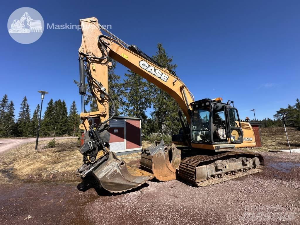 CASE CX 210 D Paletli ekskavatörler