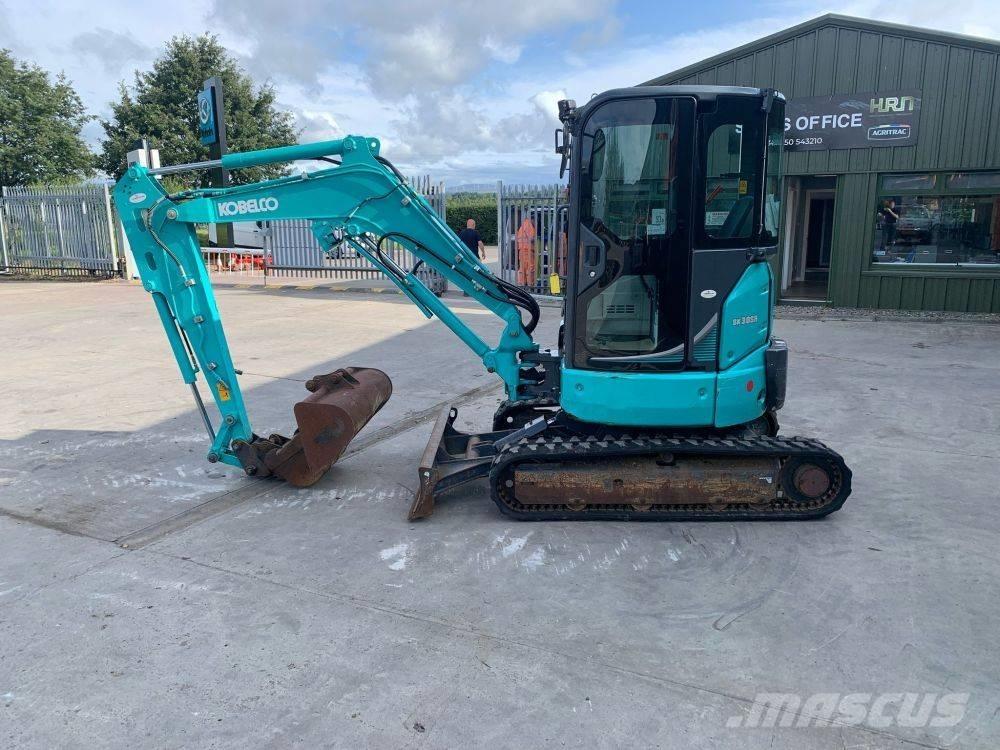 Kobelco SK 30 SR-6E Mini ekskavatörler, 7 tona dek