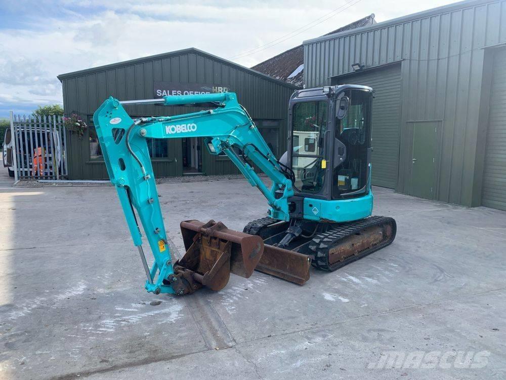 Kobelco SK 30 SR-6E Mini ekskavatörler, 7 tona dek