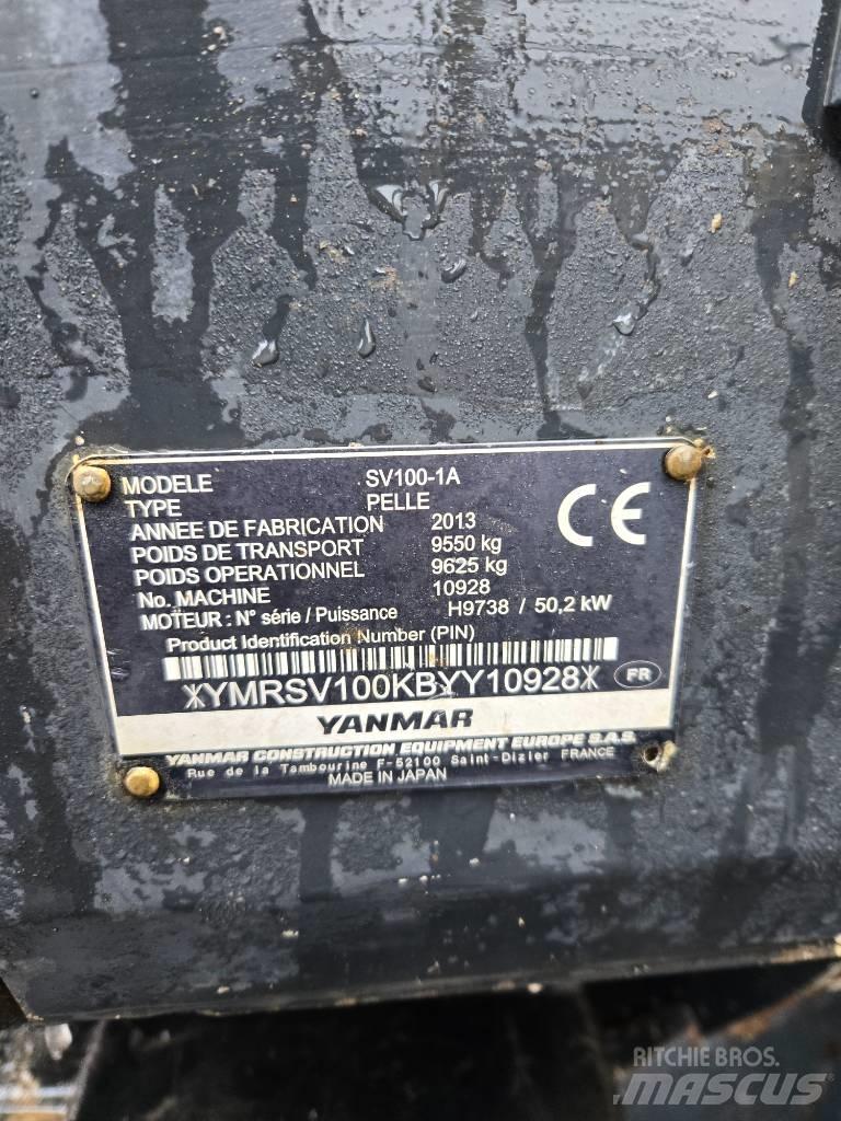 Yanmar SV 100-1A Midi ekskavatörler 7 - 12 t
