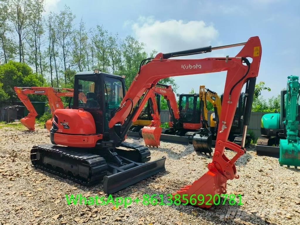 Kubota u40-4 Mini ekskavatörler, 7 tona dek