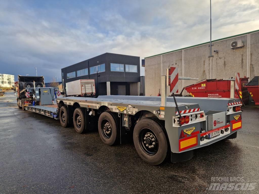 Broshuis 4ABD-PL/1 Low loader yari çekiciler