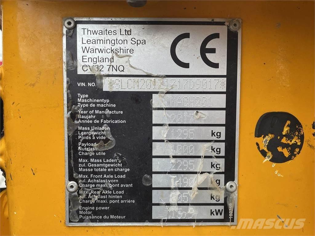 Thwaites 1 ton Belden kirma kamyonlar
