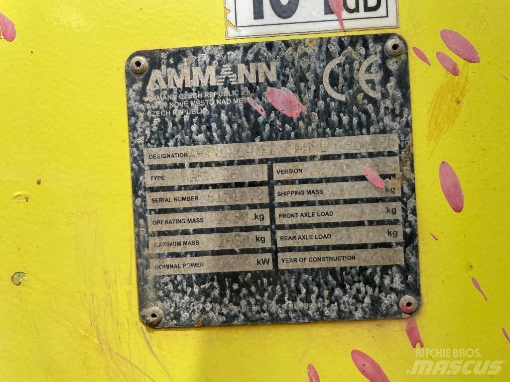 Ammann ARX 26 Çift tamburlu silindirler