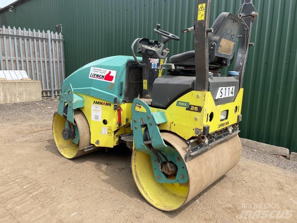 Ammann ARX 26 Çift tamburlu silindirler