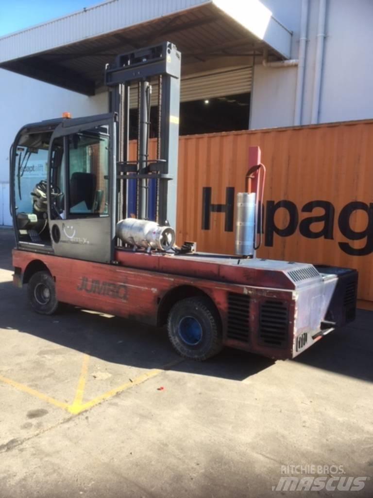 Hubtex JGQN50-12-50 Sideloader - dört yönlü forkliftler
