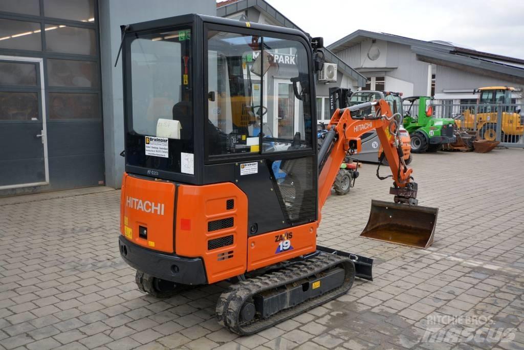 Hitachi ZX 19-6 Mini ekskavatörler, 7 tona dek