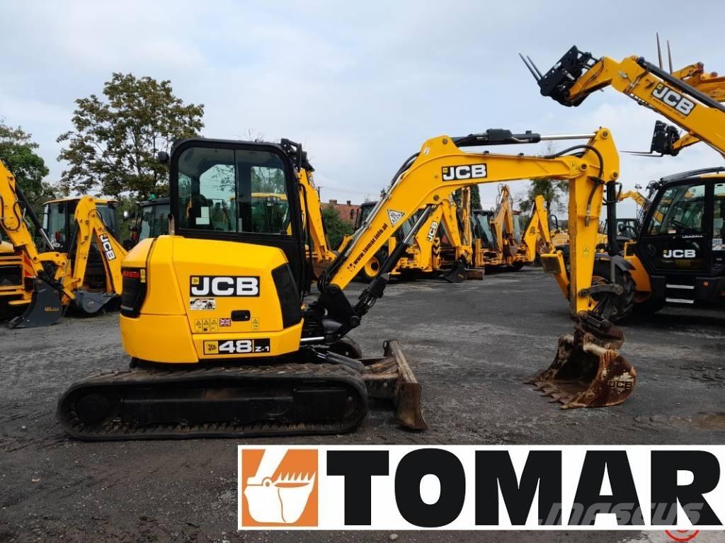 JCB 48 Z-1 Mini ekskavatörler, 7 tona dek