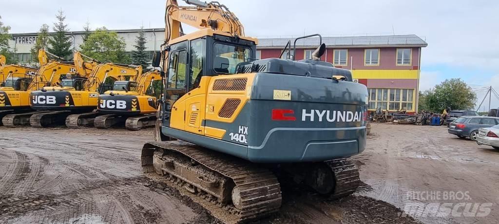 Hyundai HX 140 L Paletli ekskavatörler